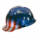 American Flag Hard Hat - Front Brim 454-10052945