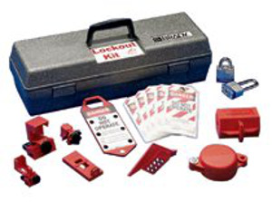 Brady Lockout Tool Box w/Components 262-65289